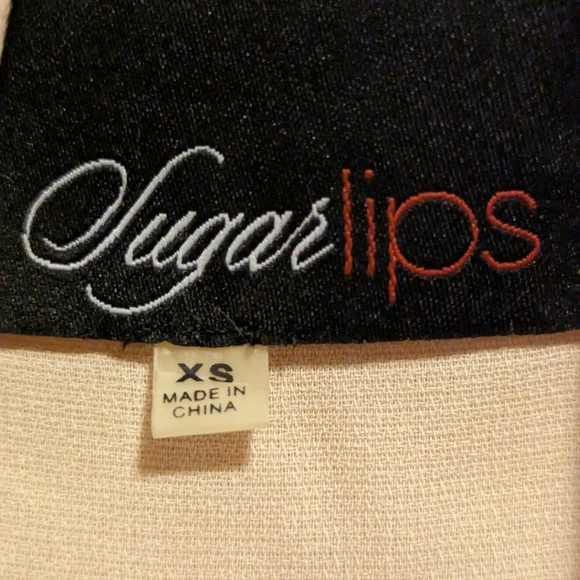 Salmon & Blush Pink Drape Blazer - Picture 3 of 5